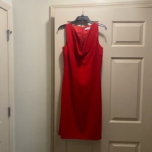 Calvin Klein Cowl Neck Dress